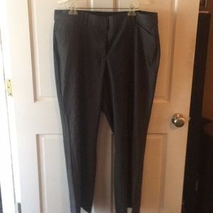 NWT lane Bryant grey trousers w tummy tech 20r
